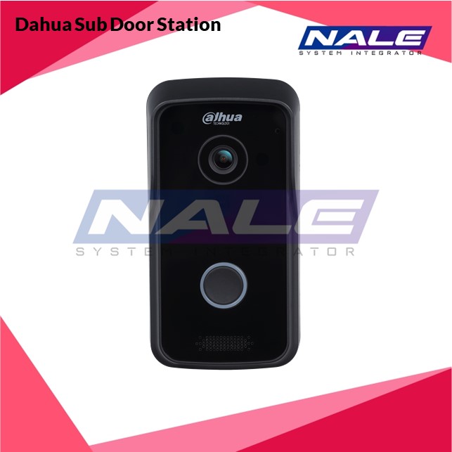 Item (pink) - 61 Dahua Sub Door Station (DHI-VTO1101D-P) - Gambar 1