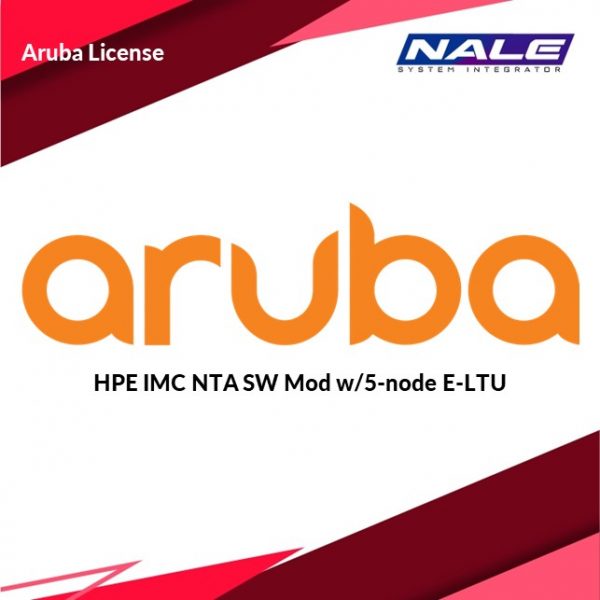 HPE IMC NTA SW Mod w/5-node E-LTU (JG750AAE)