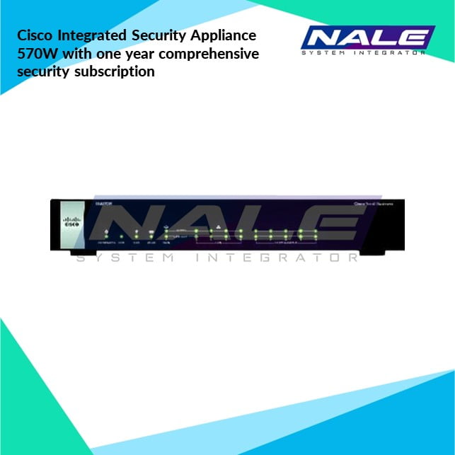 515 Cisco Integrated Security Appliance 570W with one year comprehensive security subscription - Gambar 1