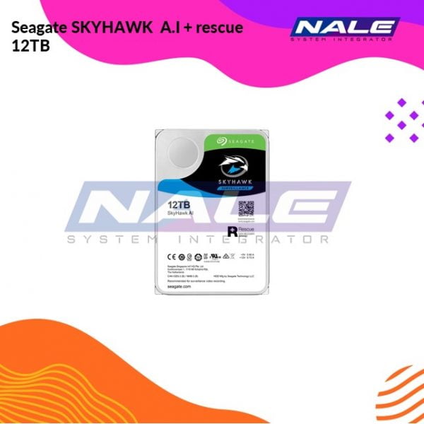 Seagate SKYHAWK A.I + rescue 12TB