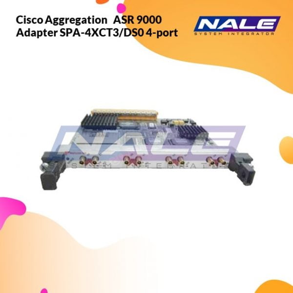 Cisco Aggregation ASR 9000 Adapter SPA-4XCT3/DS0 4-port
