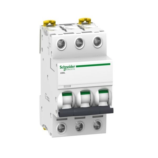 iC60L - miniature circuit breaker - 3P - 10A - C curve