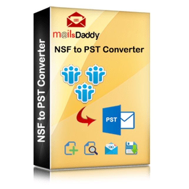 MailDaddy MailsDaddy NSF to PST Converter - Personal License - Gambar 1